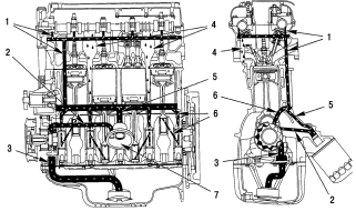 Элементы системы смазки двигателя Zetec-SE